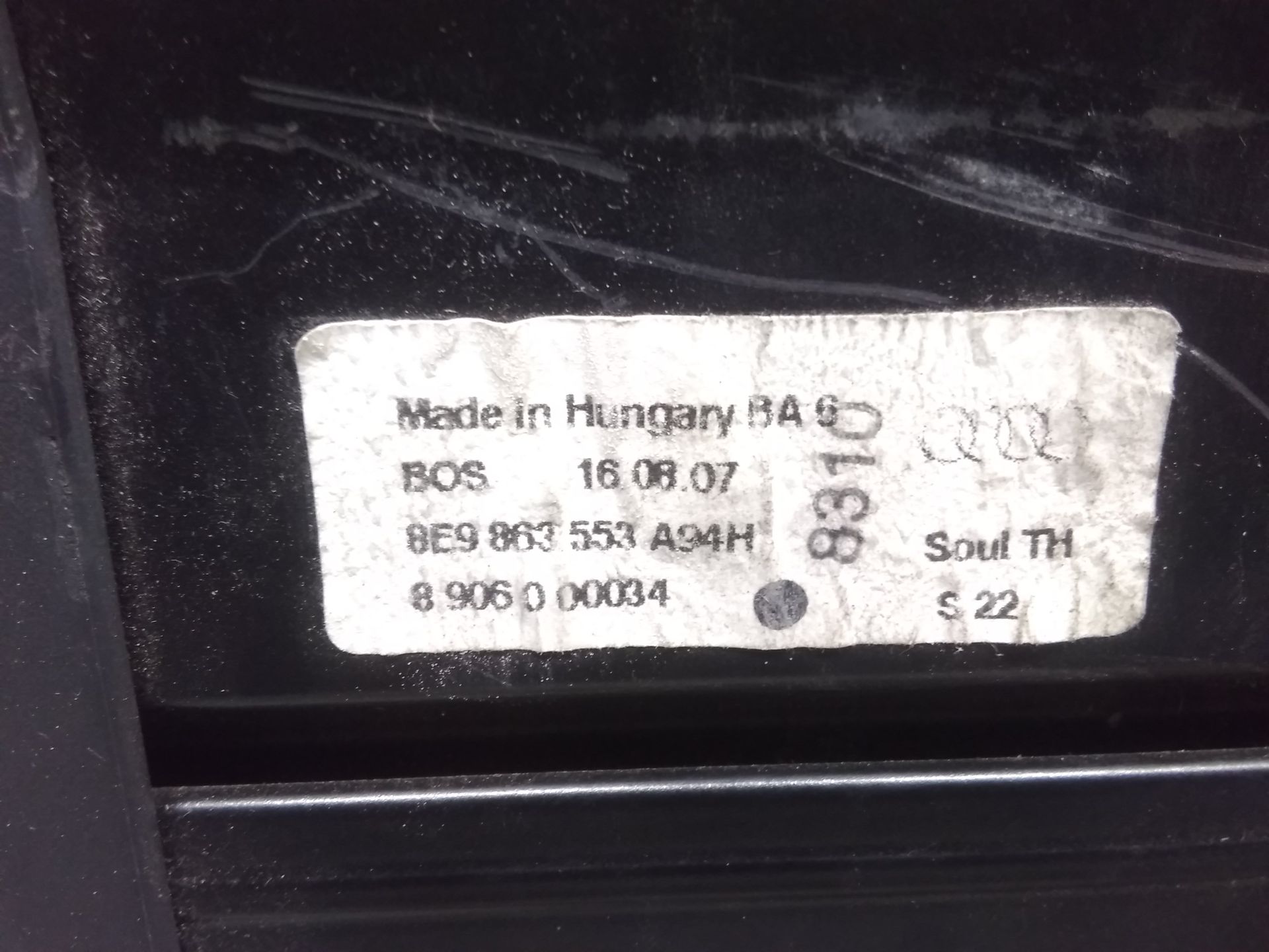 Audi A4 8E B7 original Laderaumrollo Abdeckung Kofferraum Kombi Bj.2007