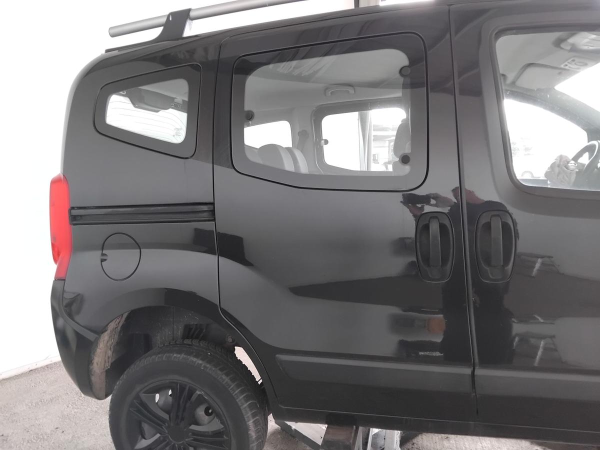 Fiat Qubo 225 Fiorino 3 Schiebet&uuml;r rechts 632 Nero mit Ausstellscheibe BJ2010