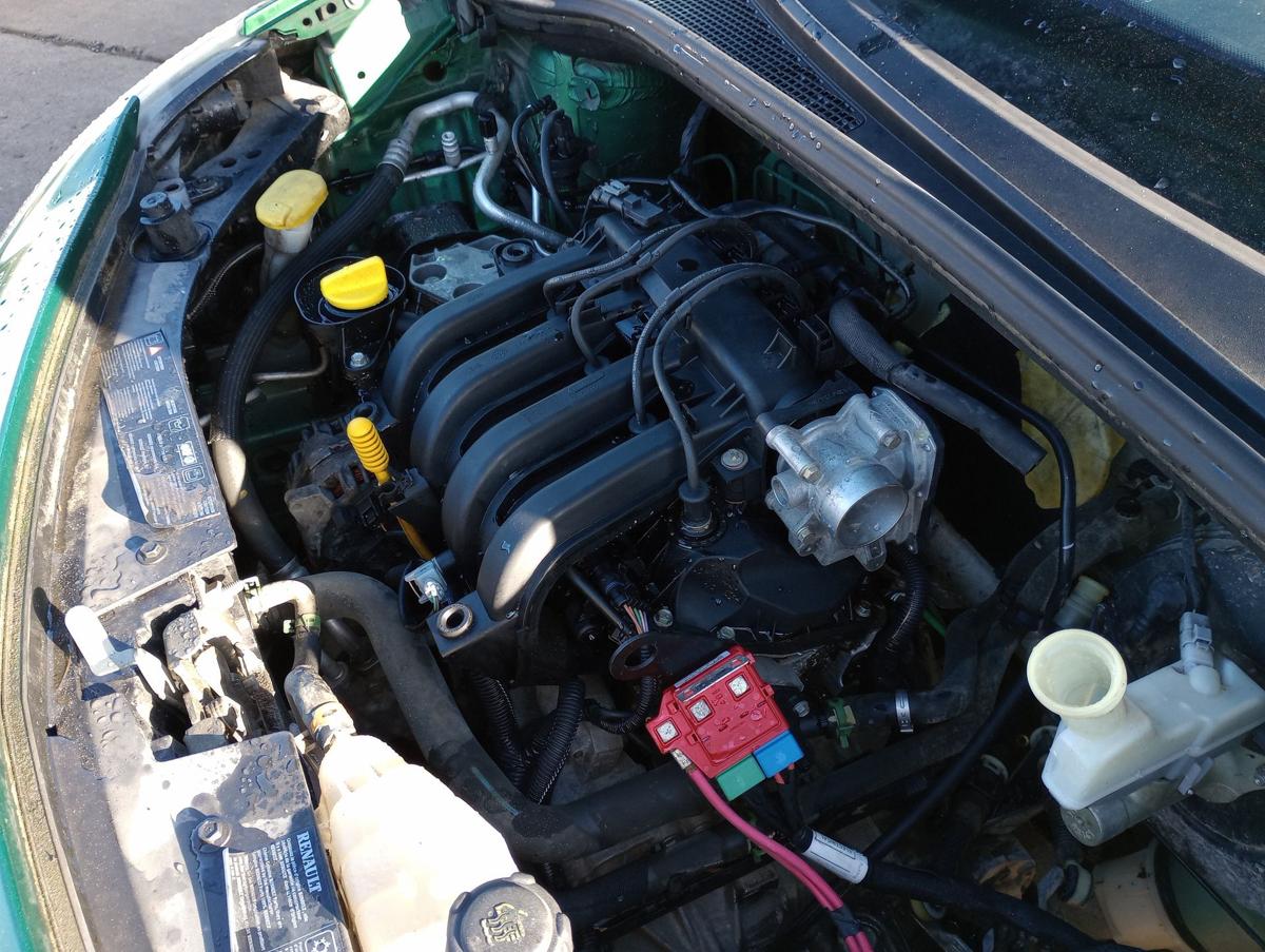 Renault Clio III orig geprüfter Motor ohne Anbauteile D4F740 1.2l 55kW Bj 2006