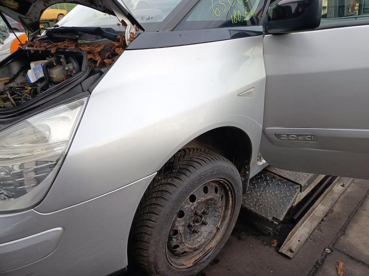 Renault Espace IV 4 orig Kotflügel links Front TED 69 Silber Bj 2010