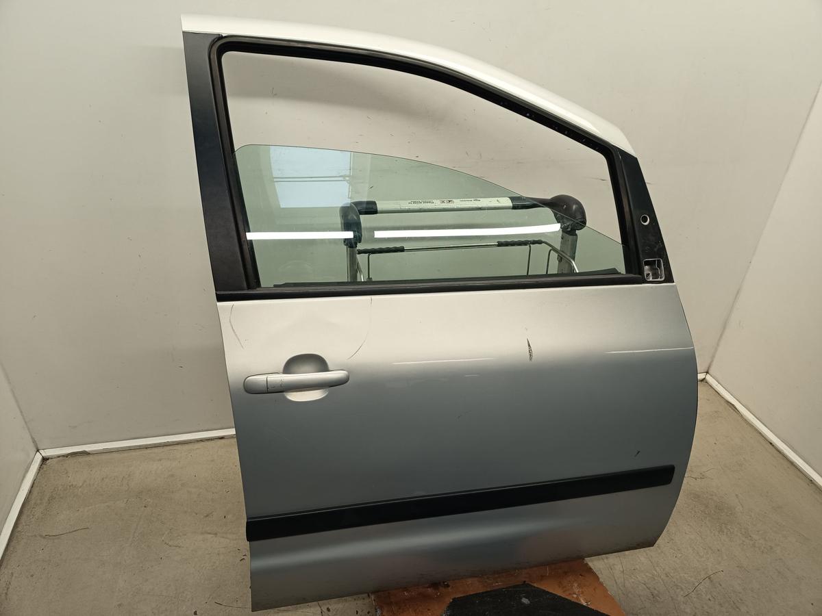 Seat Alhambra original T&uuml;r vorn rechts Front B7Z Satinsilber Bj 2003