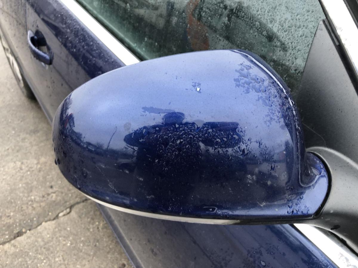 VW Golf 6 VI Variant Aussenspiegel rechts elek Spiegel Seitenspiegel blau