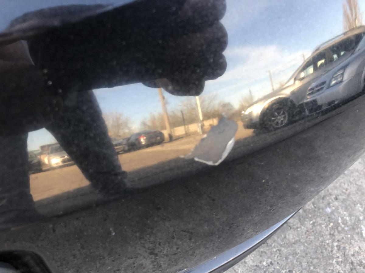 Kia Venga YN Sto&szlig;f&auml;nger vorn Frontsch&uuml;rze Nebel Grill 9F Stone Black Perl