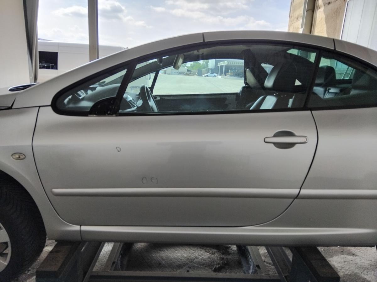 Peugeot 307 CC Tür links Fahrertür silber EZR aluminiumgraumetallic BJ2005