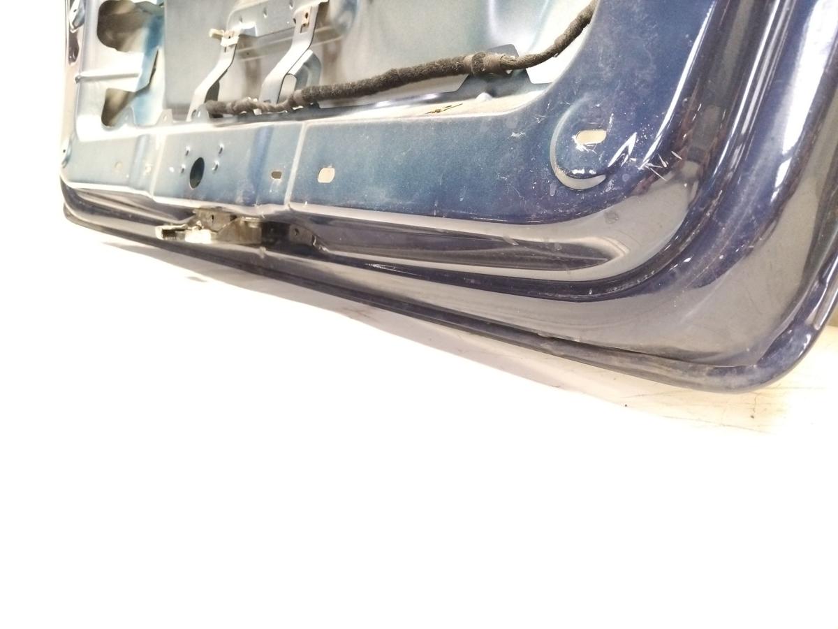 VW Touran 1T original Heckklappe LB5N Indigoblau mit Heckscheibe BJ2003 ROST