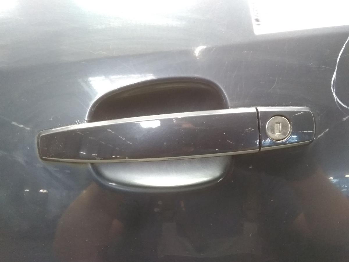 Opel Corsa D Tür vorn links Fahrertür 5-türig metroblaumetallic Z168 BJ2007