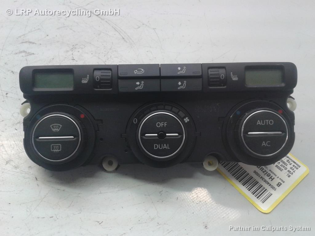 VW Golf 5 1K5 Variant BJ2008 Heizungsregulierung 1K0907044BS Klimaautomatik Sitzheizung