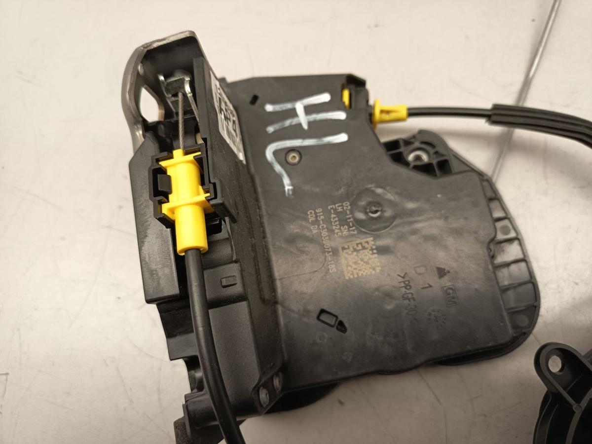 Opel Astra K Schr&auml;gheck original T&uuml;rschloss hinten links Baujahr 2018