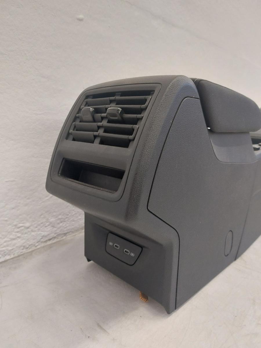 VW Golf 8 VIII CD Variant Mittelkonsole Mitteltunnel mit Armlehne Mittelarmlehne