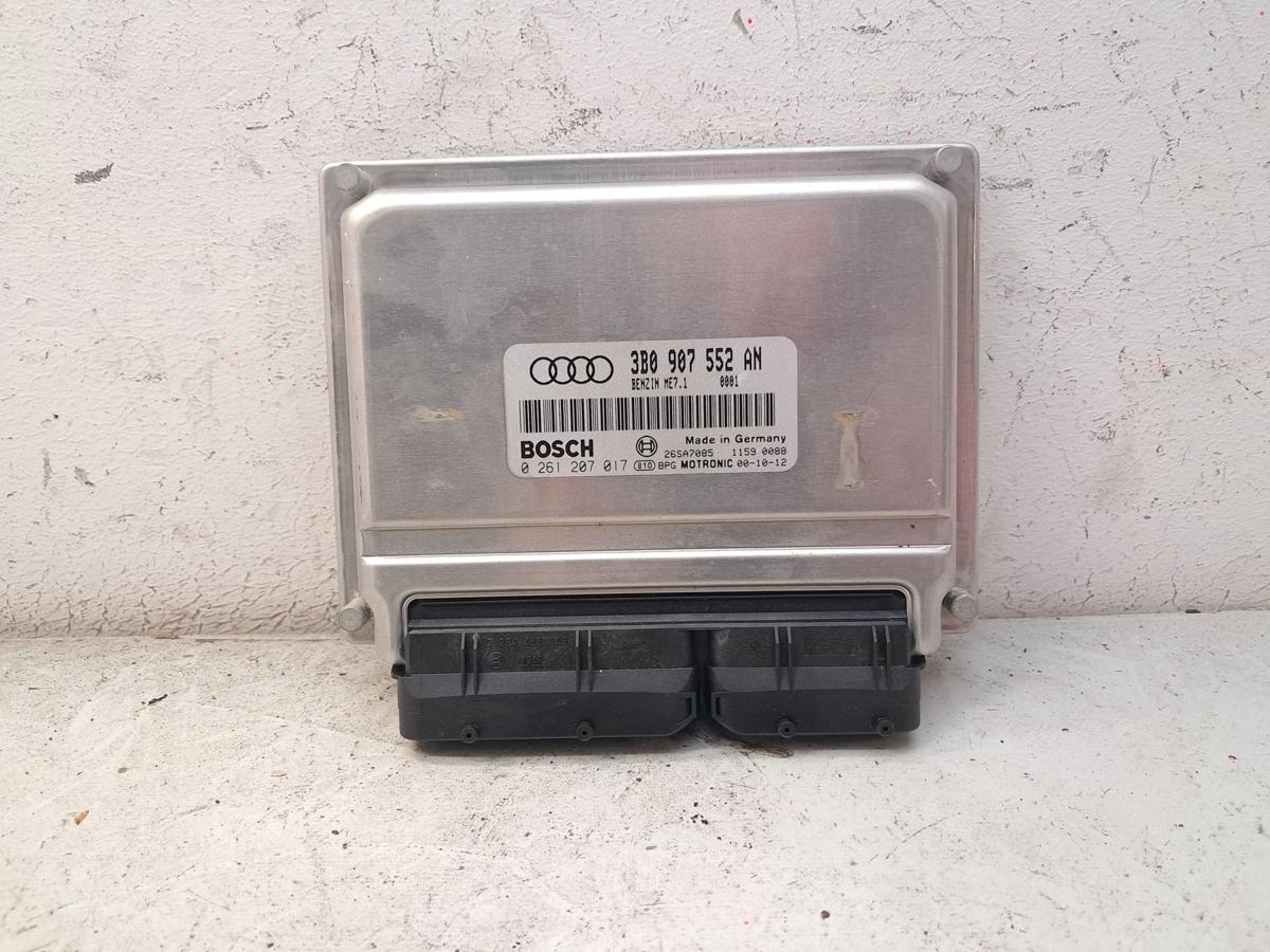 Audi A4 B5 Motorsteuerger&auml;t 2.4 121kw AML 3B0907552AN 0261207017 Bj.2000
