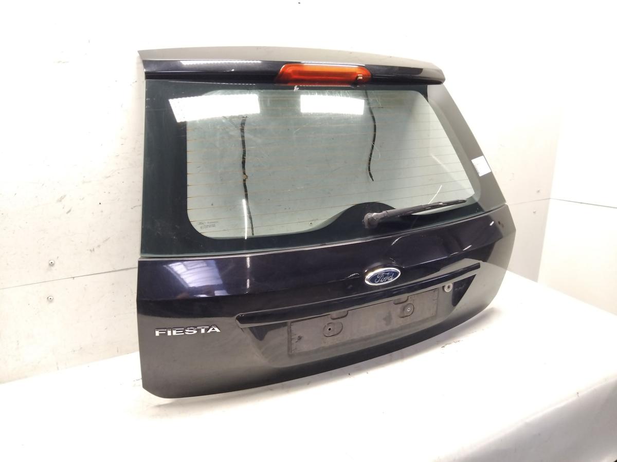 Ford Fiesta JD3 original Heckklappe Panther Schwarz Metallic mit Scheibe BJ2008