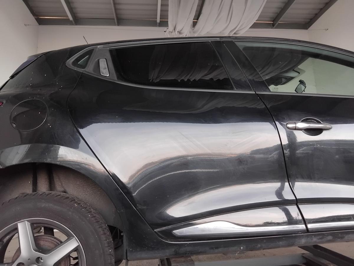 Renault Clio IV X98 T&uuml;r hinten rechts TEGNE Noir Etoile Nacre BJ2016 Flie&szlig;heck