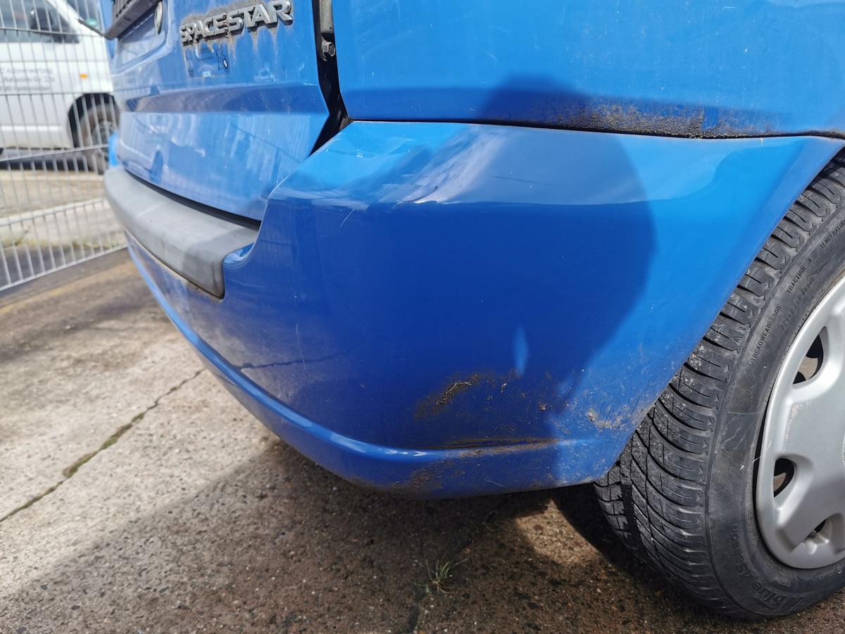 Mitsubishi Space Star DG0 Stossfänger Stossstange Bumper hinten T26 Ionia Blue