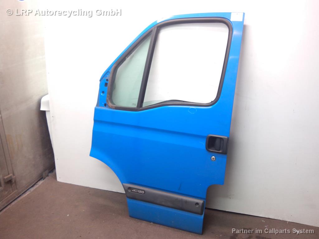 Renault Master Bj.2001 Tür vorn links Fahrertür mit Gebrauchsspuren