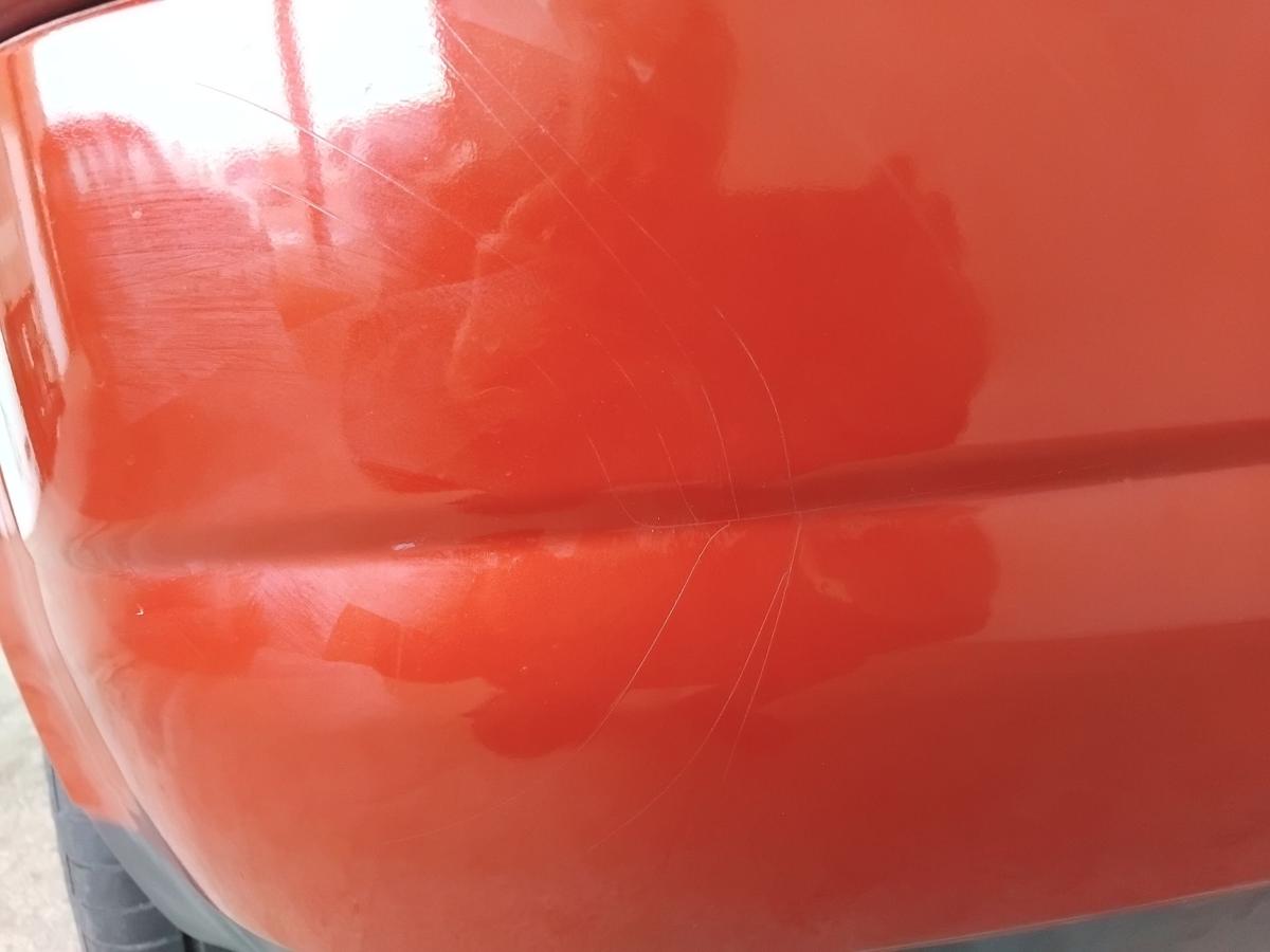 Nissan Tiida C11 original Sto&szlig;stange Sto&szlig;f&auml;nger hinten 5-t&uuml;rig Schr&auml;gheck BJ2009