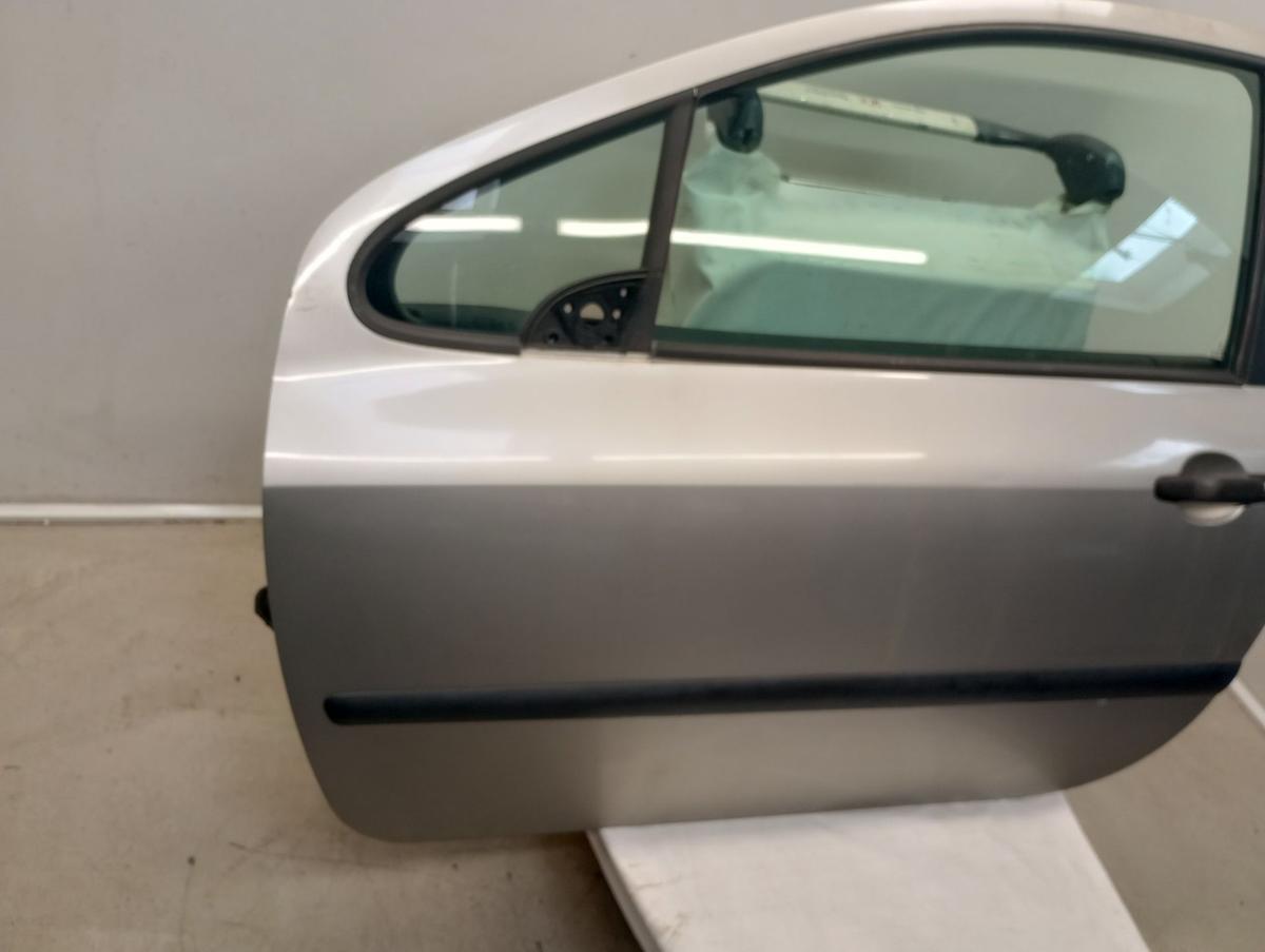 Peugeot 307 orig Tür links Fahrertür 3trg Facelift ETS Aschgrau met Bj 06