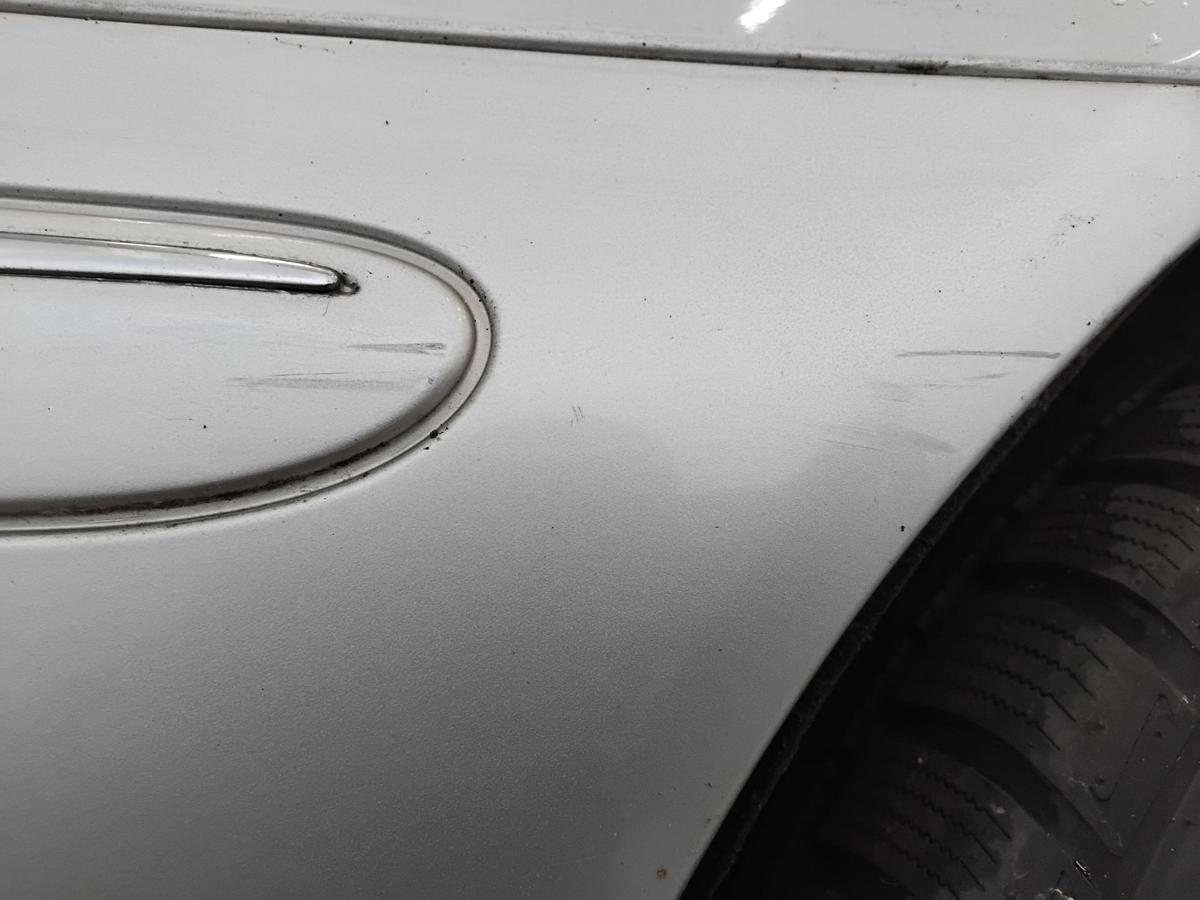 Mercedes E-Klasse Kombi 211 original Sto&szlig;stange Sto&szlig;f&auml;nger hinten BJ2004 C744 brillantsilber