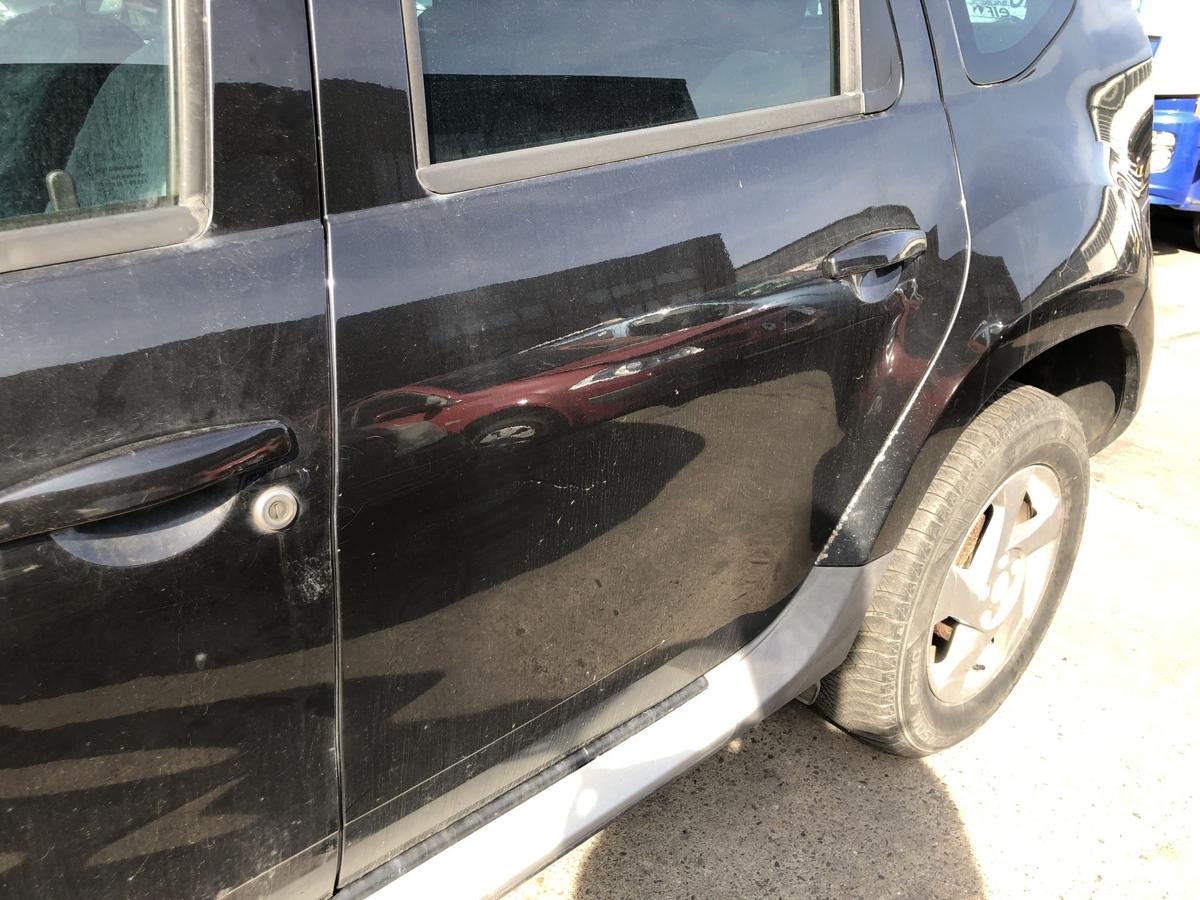 Dacia Duster 1 Typ HS T&uuml;r hinten links Fondt&uuml;r im Rohbau NV676 Noir Nacre