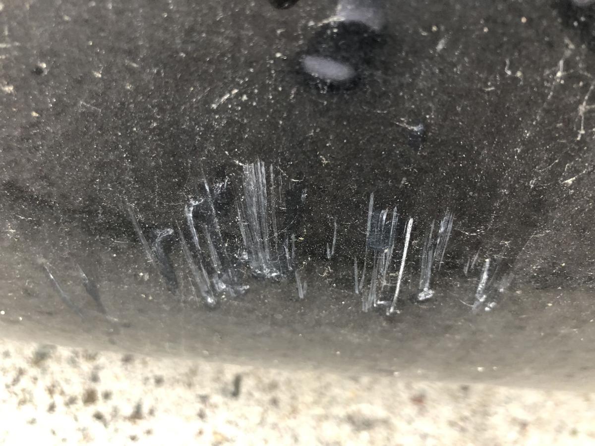 Nissan Note E11 Sto&szlig;f&auml;nger hinten Hecksch&uuml;rze Sto&szlig;stange Heck schwarz