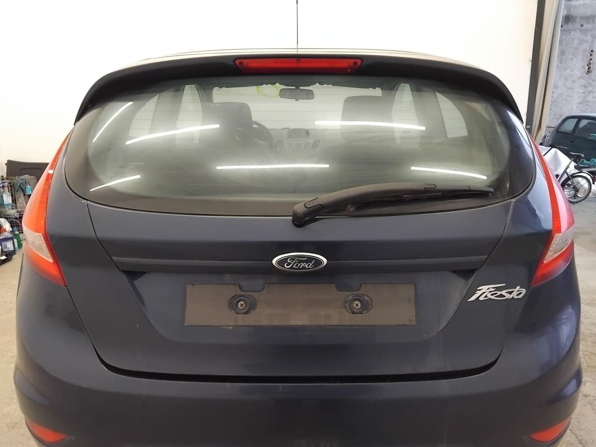 Ford Fiesta JA8 original Heckklappe Atlantikblaumetallic mit Scheibe BJ2011