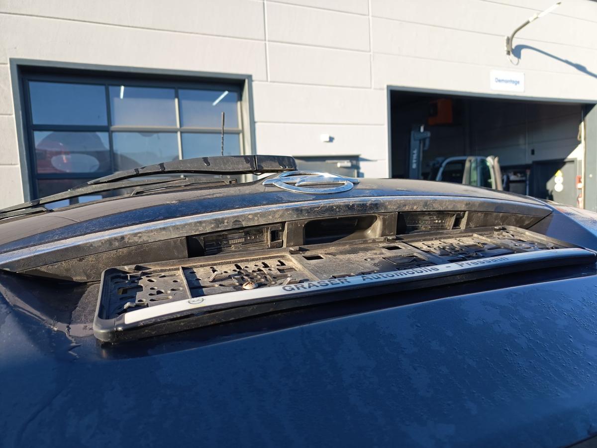 Opel Meriva B original Heckklappe mit Scheibe Z177 Karbongrau Bj 2012