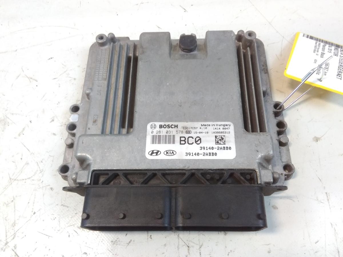 Hyundai i30 GD Motorsteuerger&auml;t 1.6CRDi 100kw D4FB BJ2015 391402ABB0