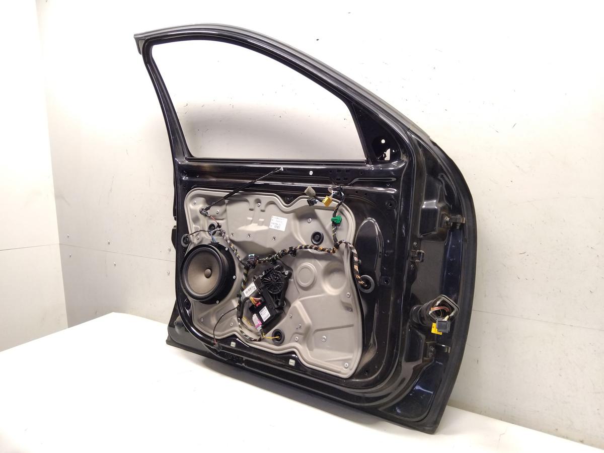 Skoda Octavia 2 1Z T&uuml;r vorn links Fahrert&uuml;r schwarzmetallic LF9R Bj.2010