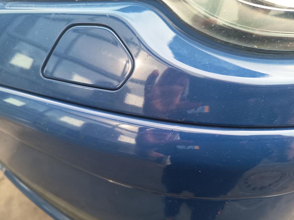 VW Touran GP 1T original Sto&szlig;stange F&auml;nger vorn Front L5M Indienblau Bj 2009
