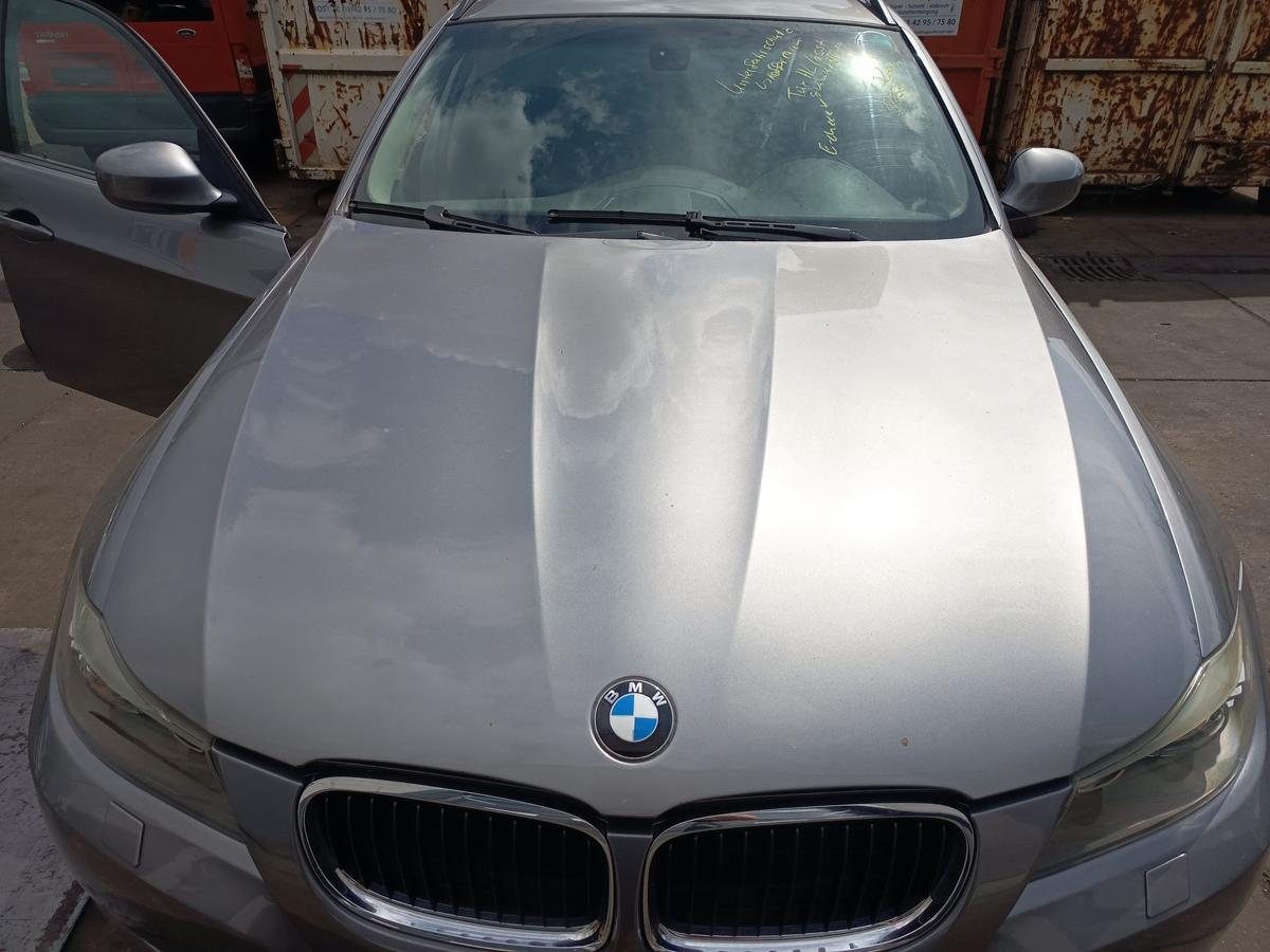 BMW 3er E91 Baujahr 2009 original Motorhaube A52 Spacegrau Facelift Bj 2009