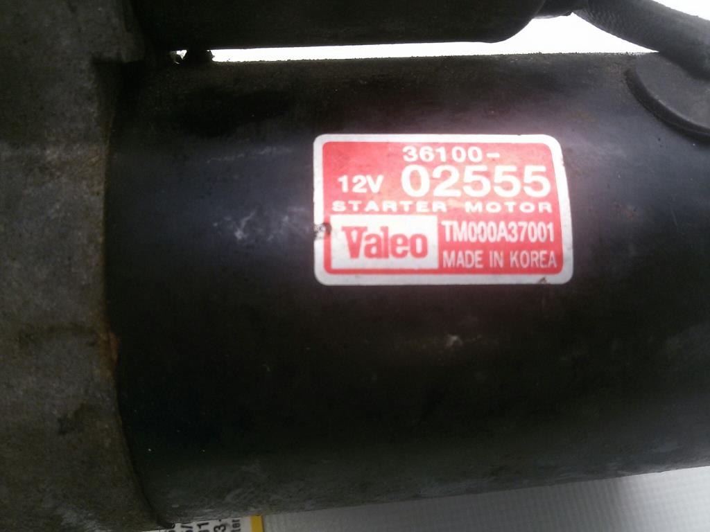 Hyundai Getz 3610002555 Anlasser Starter 1,1 49kw G4HD BJ2006