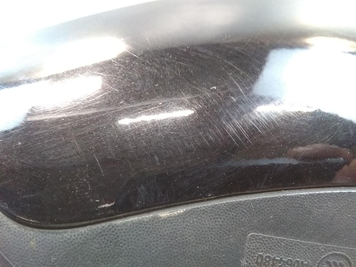 Seat Ibiza ST 6J orig Au&szlig;enspiegel rechts elektrisch anklappbar BJ2012 LZ9Y phantomschwarz