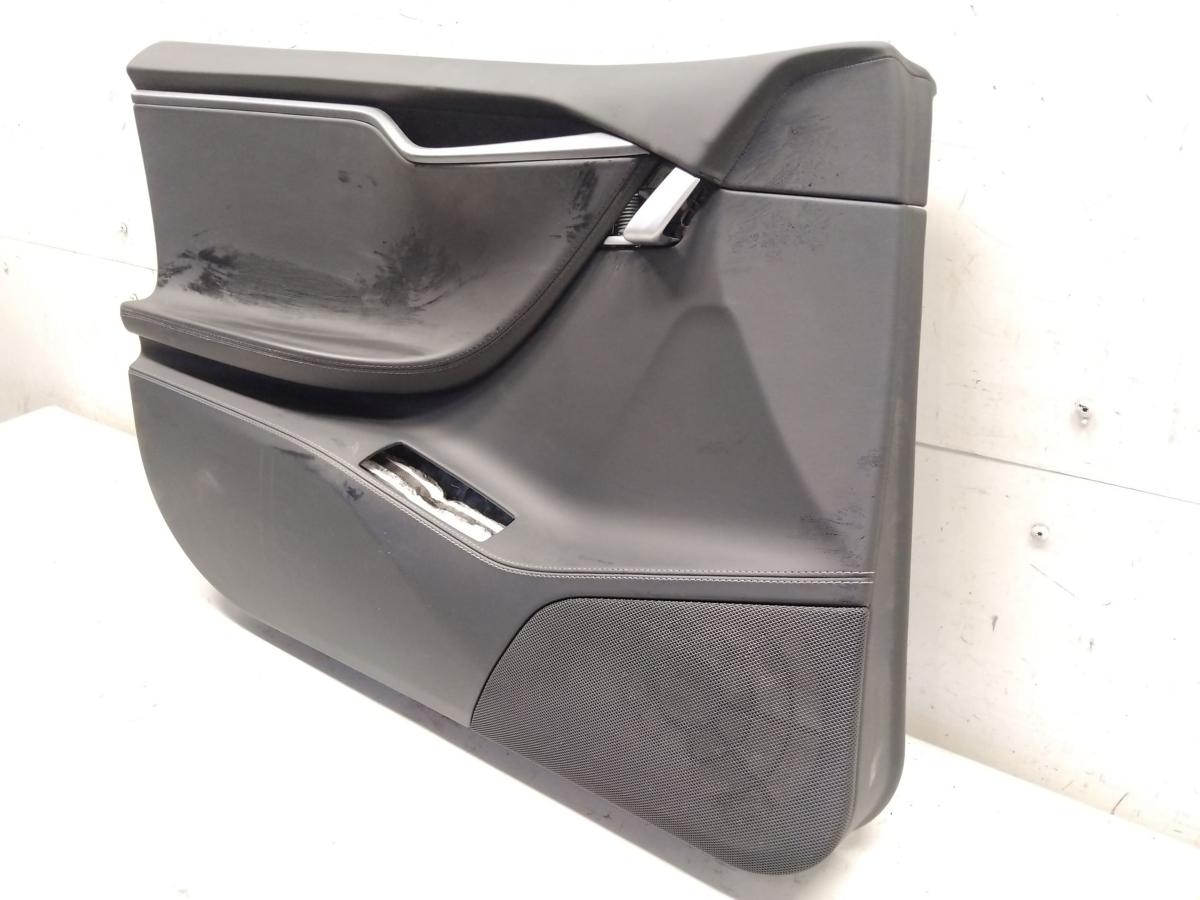 Tesla Model S T&uuml;rverkleidung vorn links Premium Kunstleder schwarz Bj.2019