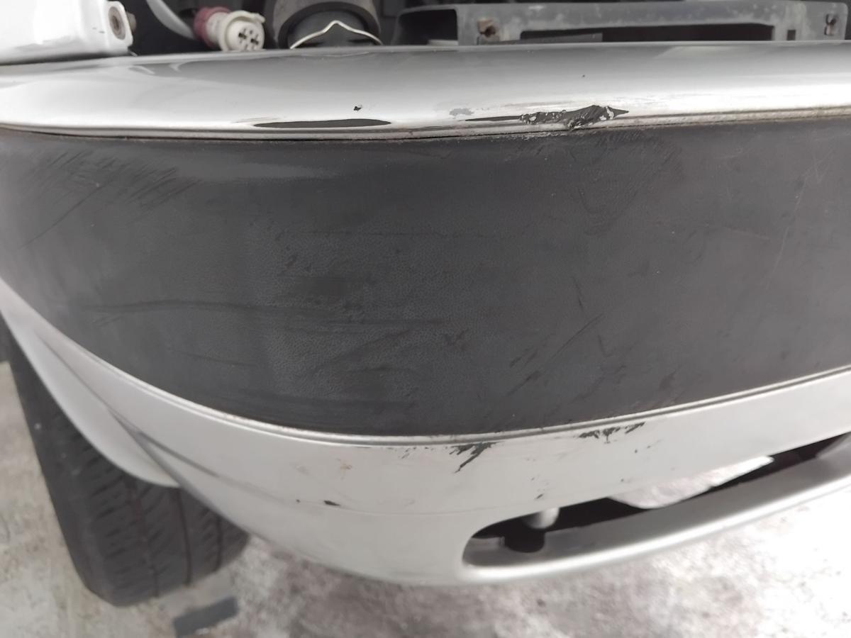 Audi 80 B4 original Sto&szlig;stange Sto&szlig;f&auml;nger vorn BJ1992 LY7T Kristallsilbermetallic