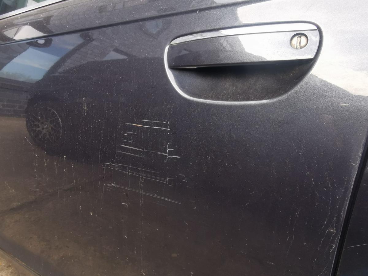 Audi A6 4F Fahrertür Tür Autotür Rohautür vorn links Limo LZ7Q Austerngrau TEXT