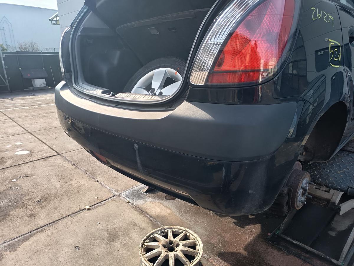 Kia Rio II 5t&uuml;rer original Sto&szlig;stange F&auml;nger hinten Heck Midnight Black Bj 2009