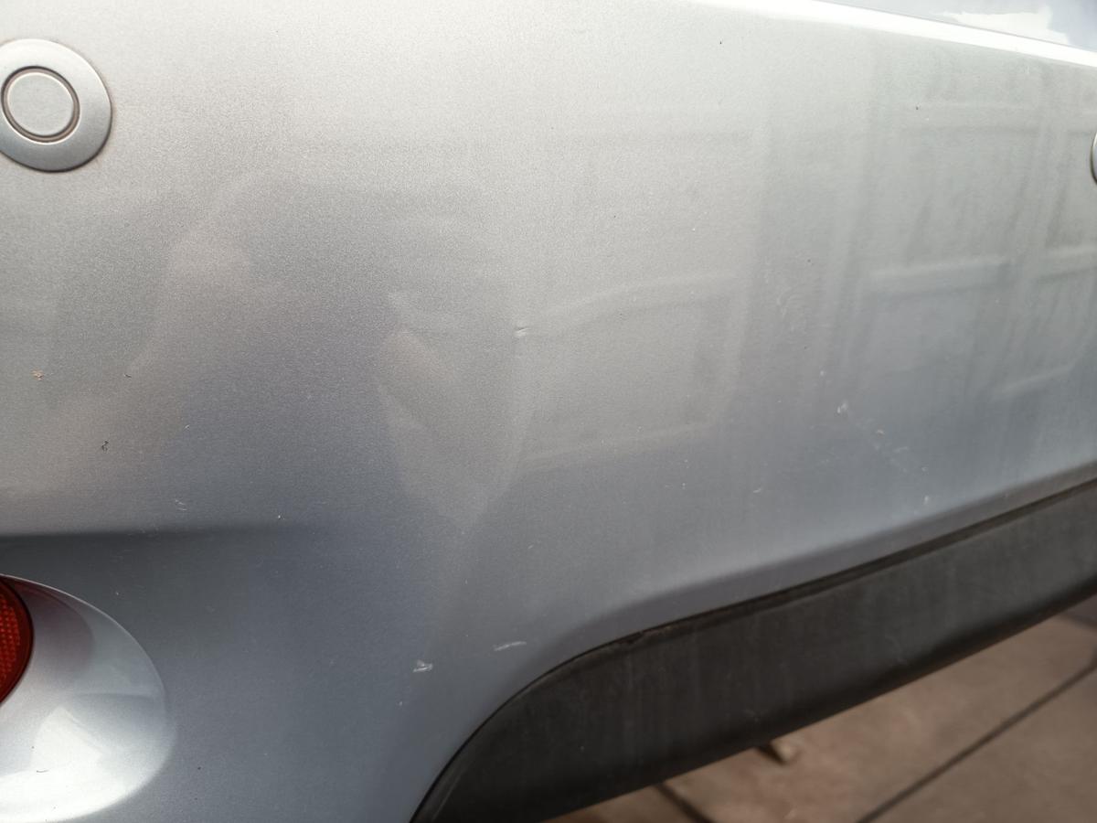 Toyota Auris E15 original Sto&szlig;stange F&auml;nger hinten Heck 8S1 Light Blue Bj 2011