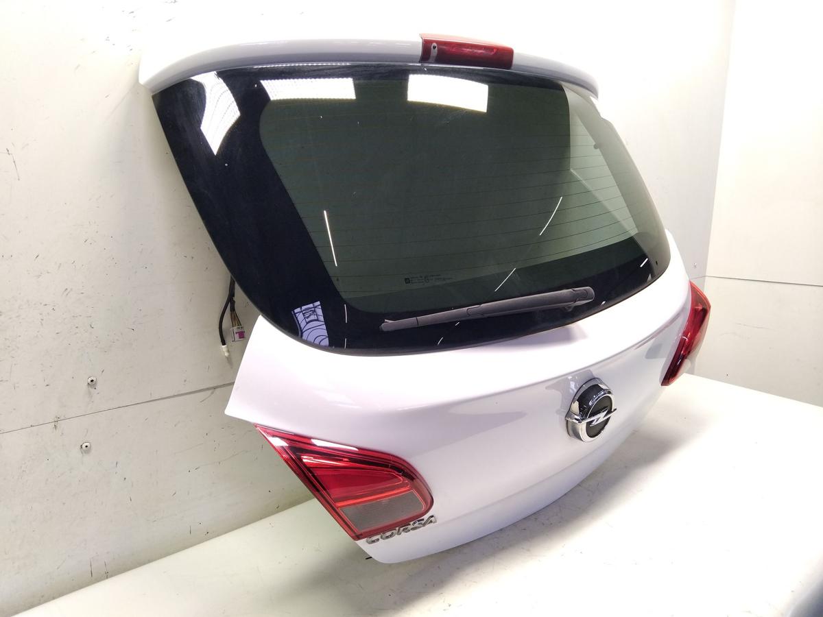 Opel Corsa E Heckklappe 3-T&uuml;rer schneeweiss Z40R inkl. Heckscheibe Bj.2016