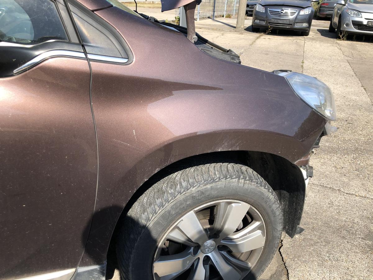 Peugeot 2008 I CU Kotflügel vorn rechts Beifahrerseite ETV Braun Makaha