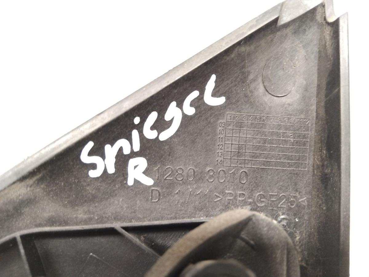 Renault Twingo 2 original Au&szlig;enspiegel rechts schwarz elektrisch beheizt BJ2010