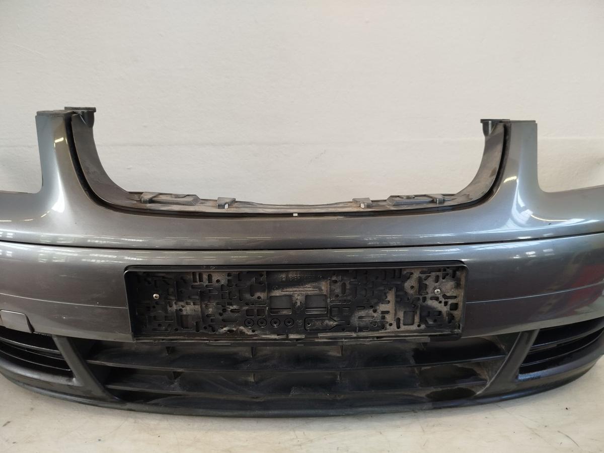 VW Touran 1T Stoßfänger vorn Frontschürze mit SRA LD7X Platinum Grey Metallic