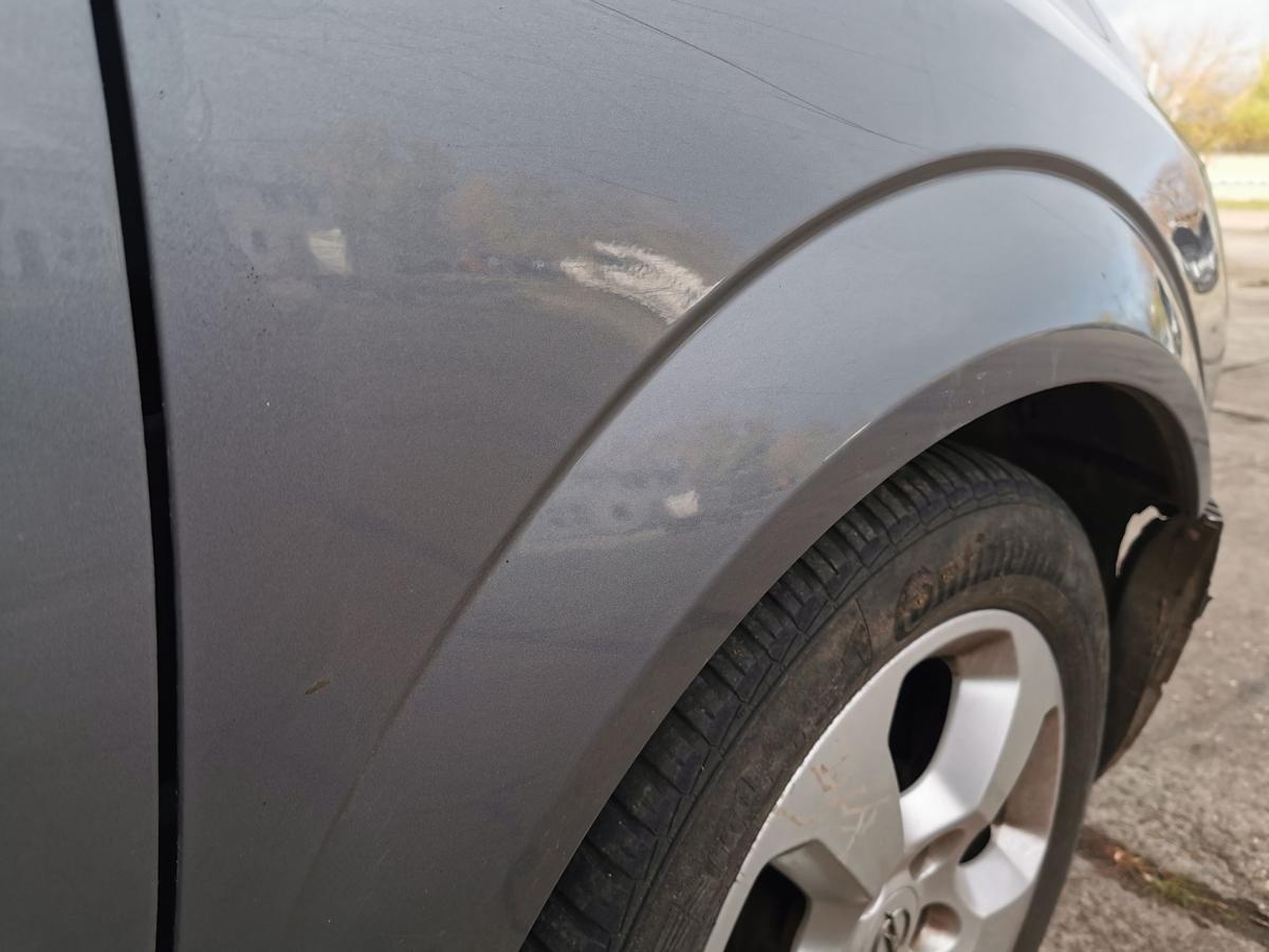 Opel Zafira B Kotflügel Fender Seitenwand vorn links Z155 Moonland grau met