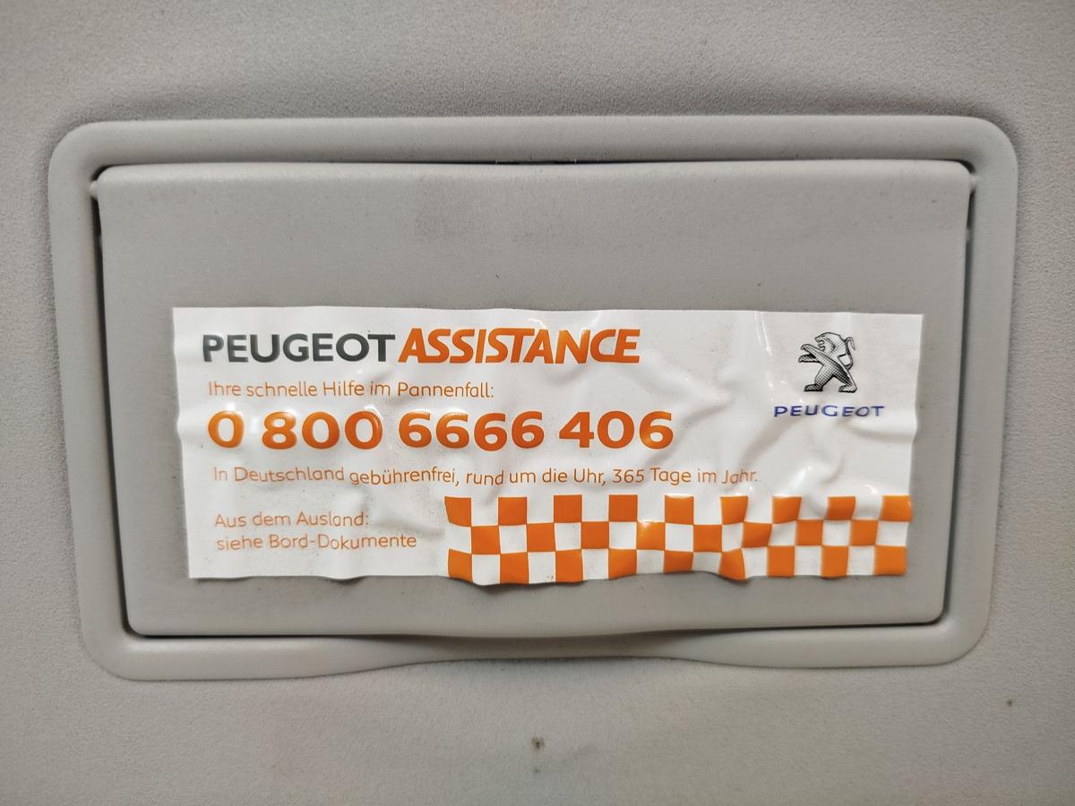 Peugeot 3008 I Typ 0U Sonnenblende vorn links mit Spiegel Fahrerseite