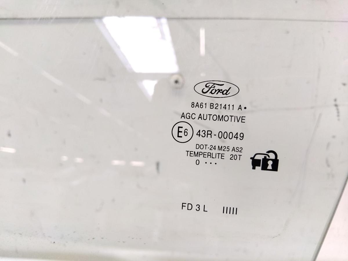 Ford Fiesta JA8 original Scheibe T&uuml;rscheibe links vorn 3-t&uuml;rig Bj.2011
