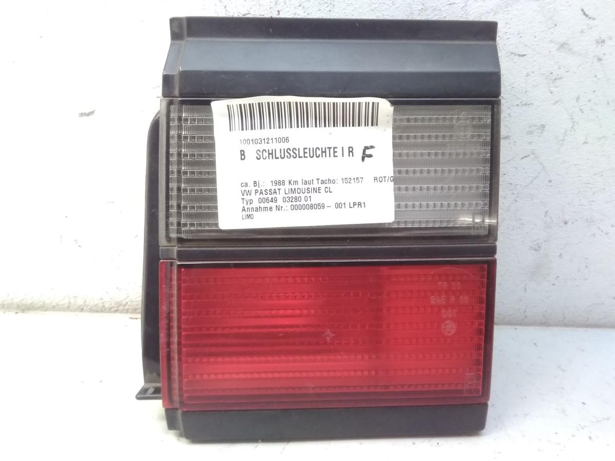 VW Passat B3 original R&uuml;ckleuchte Heckleuchte rechts innen BJ1988