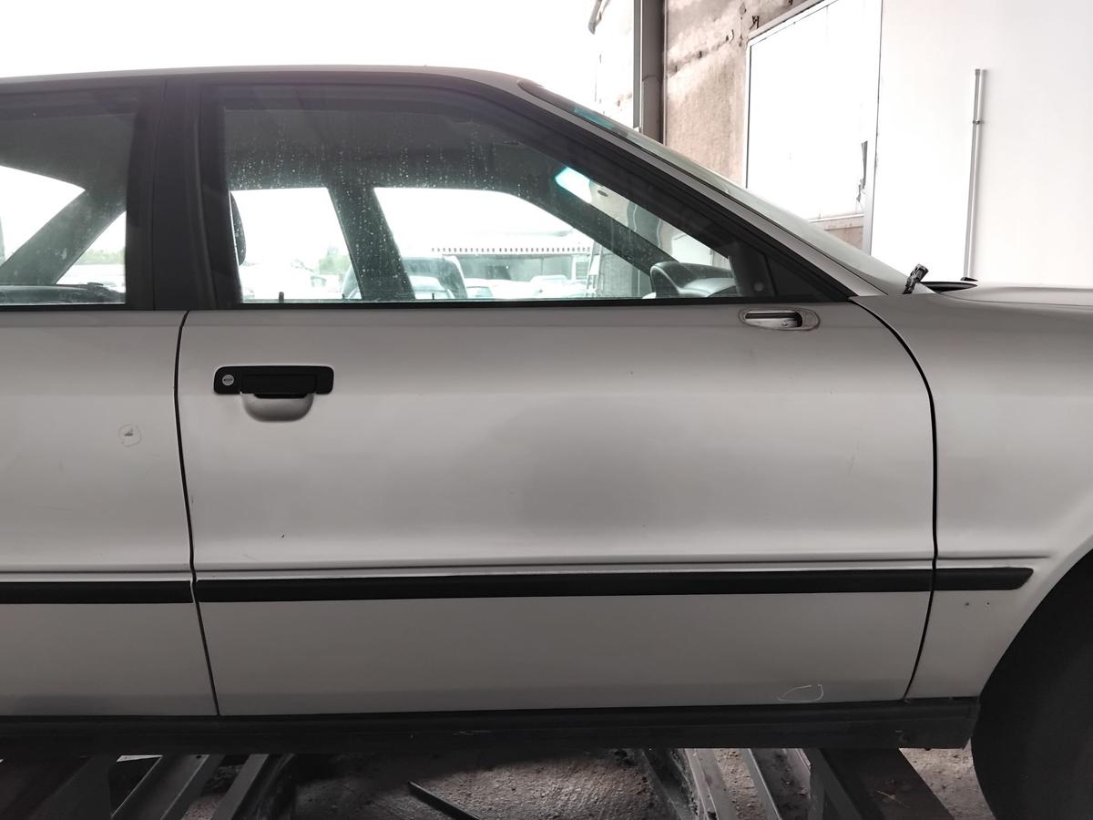 Audi 80 B4 T&uuml;r vorn rechts Beifahrert&uuml;r LY7T Kristallsilbermetallic BJ1992
