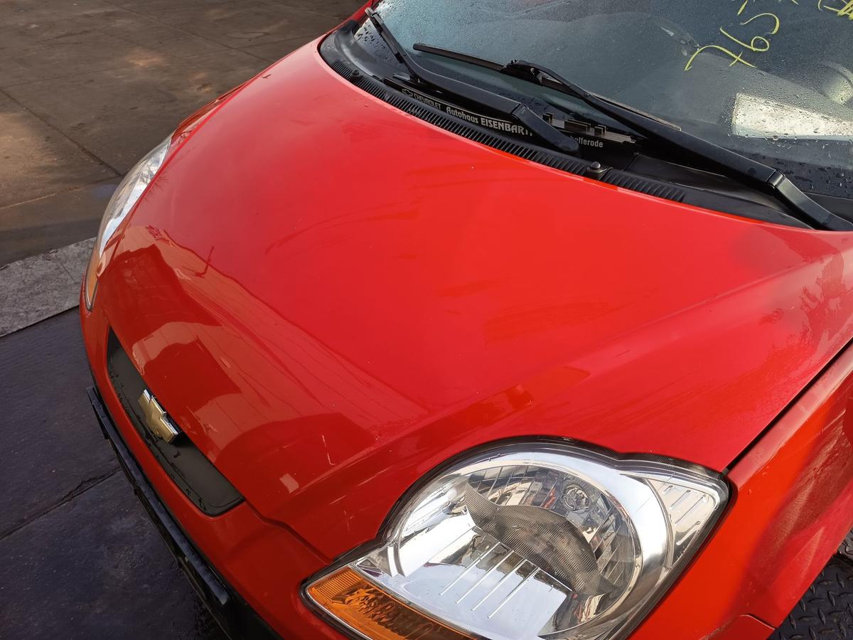 Chevrolet Matiz M200 original Motorhaube Klappe vorn Front 71U Super red Bj 2009