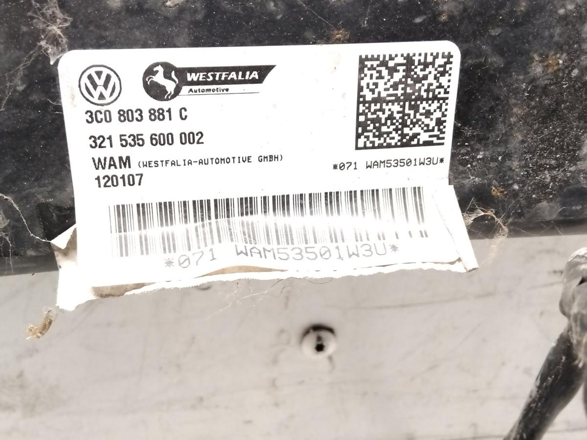 VW Passat 3C Variant original Anh&auml;ngerkupplung 3C0092101 WESTFALIA BJ2007