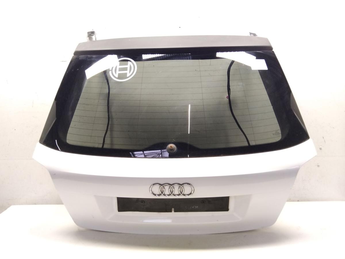 Audi A3 8P Facelift Heckklappe 3-Türer mit Heckscheibe Bj.2009 ibisweiss LY9C