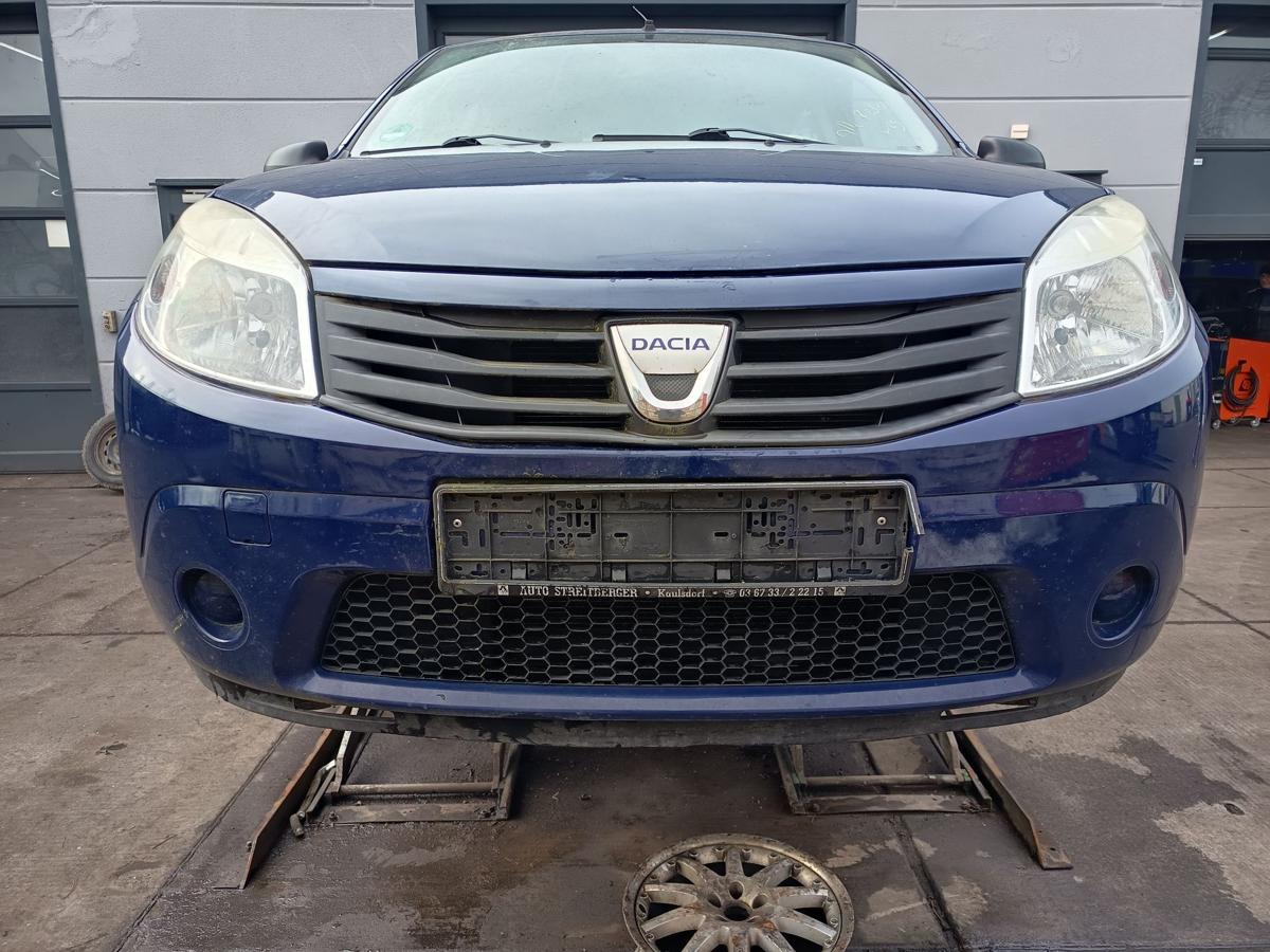 Dacia Sandero 1 original Sto&szlig;stange F&auml;nger vorn Front 61H Blue marine Bj 2009