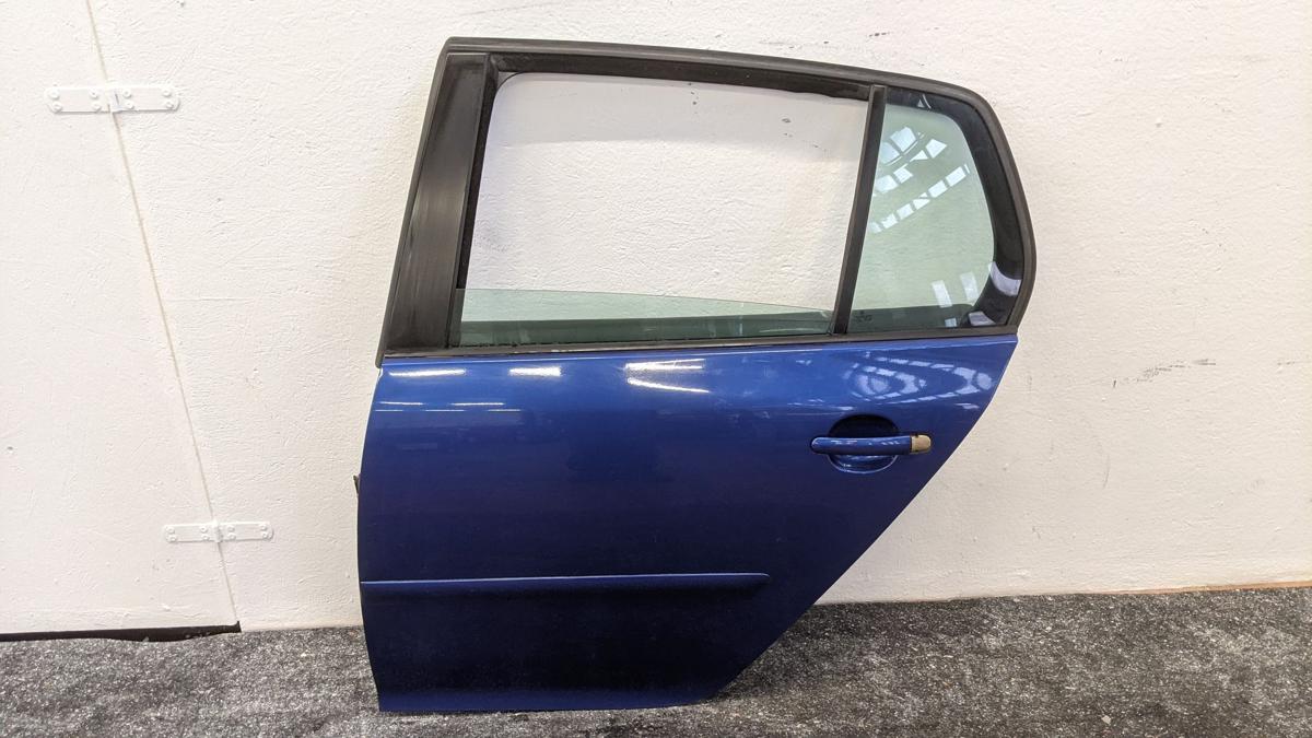 VW Golf 5 V 1K Tür hinten links Rohbau LC5J LASER BLUE MET